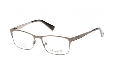Image of Kenneth Cole KC0227 Eyeglass Frames - Matte Gun Metal Frame Color