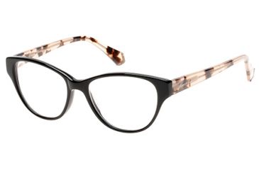 Image of Kenneth Cole KC0231 Eyeglass Frames - Shiny Black Frame Color