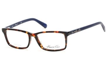 Image of Kenneth Cole KC0238 Eyeglass Frames - Dark Havana Frame Color
