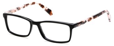 Image of Kenneth Cole KC0238 Eyeglass Frames - Shiny Black Frame Color