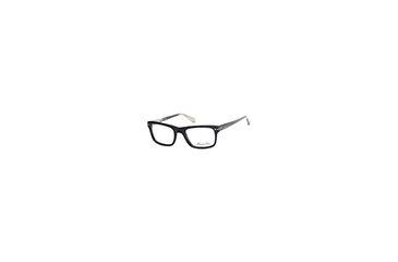 Image of Kenneth Cole KC0242 Eyeglass Frames - Matte Black Frame Color