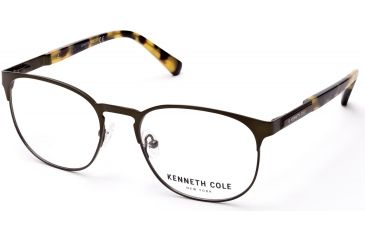 Image of Kenneth Cole KC0267 Eyeglass Frames - Matte Dark Green Frame Color