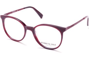 Image of Kenneth Cole KC0288 Eyeglass Frames - Shiny Red Frame Color