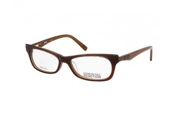 Image of Kenneth Cole KC0746 Eyeglass Frames - Dark Brown Frame Color