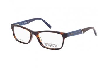 Image of Kenneth Cole KC0756 Eyeglass Frames - Dark Havana Frame Color