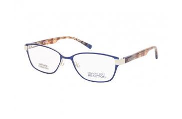 Image of Kenneth Cole KC0758 Eyeglass Frames - Blue Frame Color