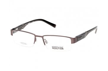 Image of Kenneth Cole KC0767 Eyeglass Frames - Matte Gun Metal Frame Color