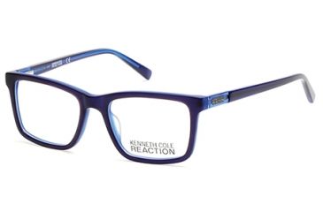 Image of Kenneth Cole KC0780 Eyeglass Frames - Matte Blue Frame Color