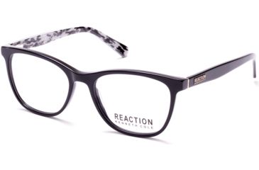 Image of Kenneth Cole KC0806 Eyeglass Frames - Shiny Black Frame Color