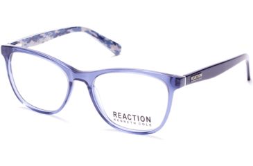 Image of Kenneth Cole KC0806 Eyeglass Frames - Shiny Blue Frame Color