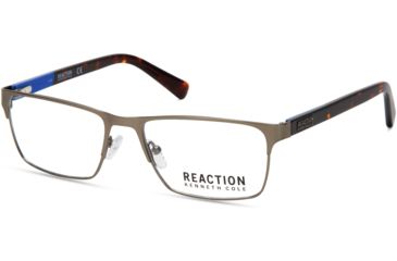 Image of Kenneth Cole KC0808 Eyeglass Frames - Matte Gunmetal Frame Color