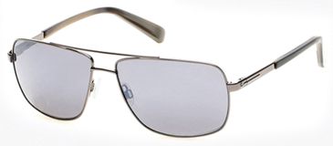 Image of Kenneth Cole KC7189 Sunglasses - Shiny Gunmetal Frame Color