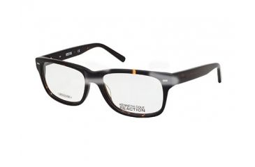 Image of Kenneth Cole Reaction KC0722 Eyeglass Frames - Dark Havana Frame Color