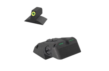 Image of Kensight DAS Adjustable Bar-Dot-Bar Tritium Rear Night Sight, Green, 990-628
