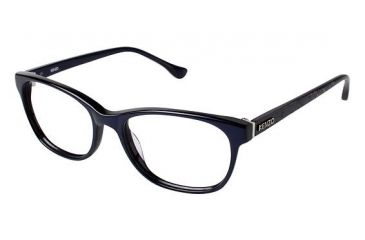 Image of Kenzo 2212 Single Vision Prescription Eyeglasses - Frame BLUE, Size 53/17mm KZ221204