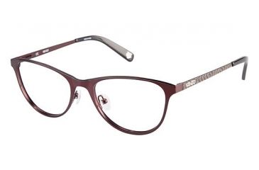 Image of Kenzo 2241 Bifocal Prescription Eyeglasses - Frame CHOCOLATE/BLACK, Size 53/18mm KZ224103