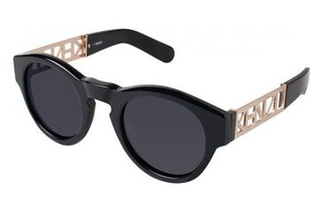 Image of Kenzo 3168 Progressive Prescription Sunglasses KZ316801 - Frame Color Black
