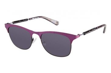 Image of Kenzo 3176 Progressive Prescription Sunglasses KZ317603 - Frame Color Berry/black