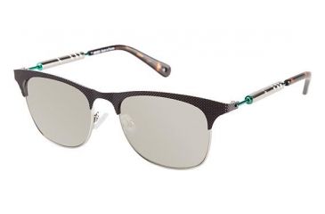 Image of Kenzo 3176 Progressive Prescription Sunglasses KZ317602 - Frame Color Black/Silver