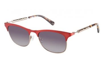 Image of Kenzo 3176 Progressive Prescription Sunglasses KZ317601 - Frame Color Red/nude