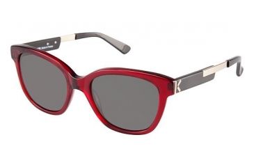 Image of Kenzo 3189 Progressive Prescription Sunglasses KZ318902 - Frame Color Claret/black