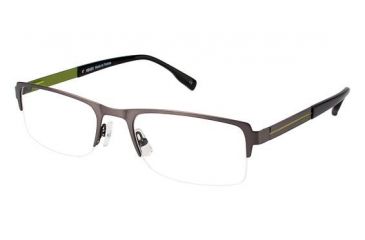 Image of Kenzo 4150 Single Vision Prescription Eyeglasses - Frame GUNMETAL KZ415002
