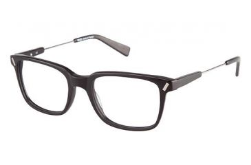Image of Kenzo 4200 Eyeglass Frames - Frame BLACK/SILVER, Size 53/18mm KZ420001