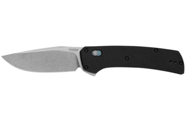 Image of Kershaw Layup Folding Knife, 3.4 in, D2 Steel, Drop Point Blade, Black Handle, 2047
