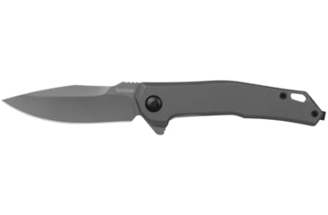 Image of Kershaw Helitack Folding Knife, 3.26 in, 8CR13MoV SS, Drop Point Blade, Gray Hanlde, 5570