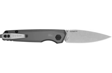 Image of Kershaw Launch 18 Automatic Folding Knife, 2.79in, CPM 154, Spear Point Single Edge, Stonewashed Finish, Gray Handle, 7551