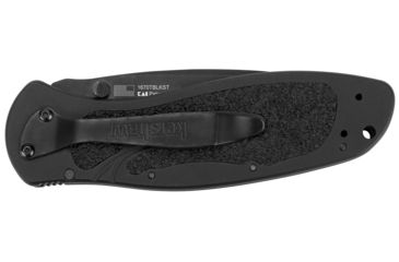 Image of Kershaw Blur Assisted Open Folding Knife,3.4in Sandvik 14C28N Black Steel Serrated Tanto Blade,6061-T6 Anodized Aluminum Handle w/Trac-Tec Inserts