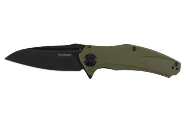 Image of Kershaw Natrix XL Folding Knife, Olive and Black, 7008OLBLK