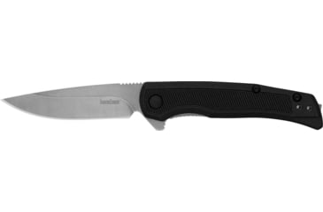 Image of Kershaw Outfield Folding Knife, 2.8in, 4Cr14, Drop Point, Glass-Filled Nylon Black Handle, Black, 1428