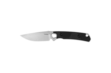 Image of Kershaw Steppe, Fixed Blade Knife, 3.5in, D2 Steel, Stone Washed Finish, Drop Point Blade, Polypropylene/Rubber Handle, KER2048
