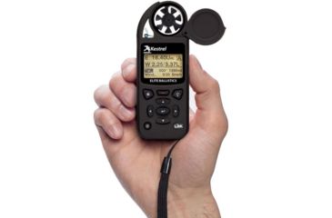 Image of Kestrel Elite Weather Meter with Applied Ballistics with LiNK, Black, 0857ALBLK