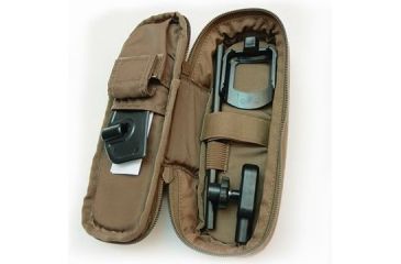 Image of Kestrel Rotating Vane Mount and Tactical MOLLE Carry Case, HST Series, Berry Compliant for Kestrel 5000 Series, Black, 0783