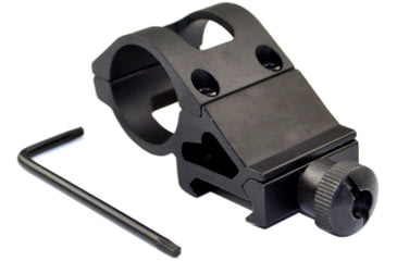 Image of Kexuan 2 in Scope Ring w/Side Offset, Black, PT-25OF01