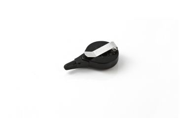 Image of Key-Bak Mini-Bak Flex-Hook ID Retractable Reel w/ 36in Nylon Cord, Steel Belt Clip, Flexible ID Flex-Hook, Black 0057-104