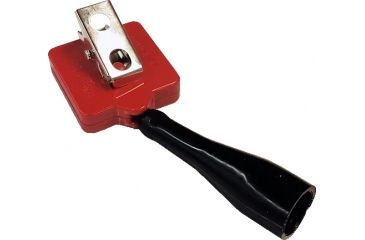 Image of Key-Bak Mini-Bak Square Pencil Pull,Swivel Clip,Nylon Cord,Red,36in., NO KEY0069-S24