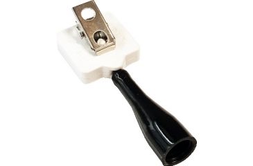 Image of Key-Bak Mini-Bak Square Pencil Pull,Swivel Clip,Nylon Cord,Wht, 36in, NO KEY0066-2S4