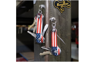 Image of KeyBar Aluminum American Flag