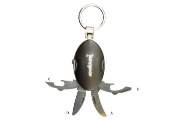 Image of KeyGear 4-in-1 Multi-Tool,Titanium 50-KEY0066-02