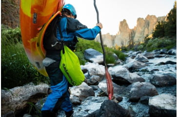 Image of Kilimanjaro Gear Lightweight 20L Drybag, 70D Nylon, Waterproof, Green, 20 Liter, 910268E