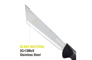 Image of Kilimanjaro Gear TM16 Tanto Machete w/ Saw Back,16in KJ910041