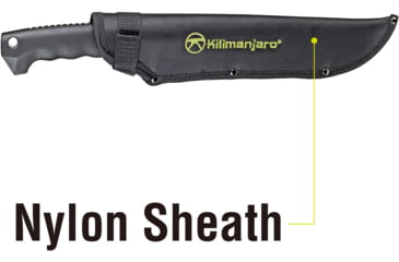 Image of Kilimanjaro Gear TM16 Tanto Machete w/ Saw Back,16in KJ910041