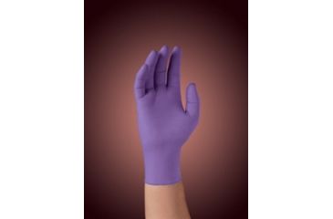 Image of Kimberly Clark PURPLE NITRILE EXAM GLOVES, Purple, Extra Small 55080