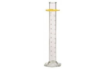 Image of Kimble/Kontes KIMAX Brand Reverse Metric Scale Graduated Cylinders, Class A 20028W 25 White Scale
