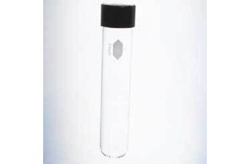 Image of Kimble/Kontes KIMAX Culture Tubes, Reusable, with Screw Cap, Kimble Chase 45066A 25200 With PTFE-Faced Rubber-Lined Caps