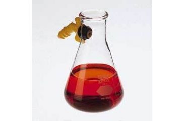 Image of Kimble/Kontes KIMAX Filtering Flasks with Detachable Plastic Sidearm, Capacity Scale, Kimble Chase 27065 250