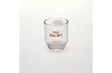 Image of Kimble/Kontes KIMAX Gooch Crucibles, Low Form, with KIMFLOW Fritted Disc, Kimble Chase 28260 301